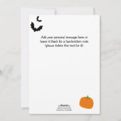 Foto van de "Happy Halloween"-serie Feestdagenkaart (Achterkant)