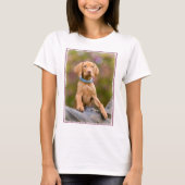 Foto van de Hongaarse Vizsla Dog Puppy T-shirt (Voorkant)