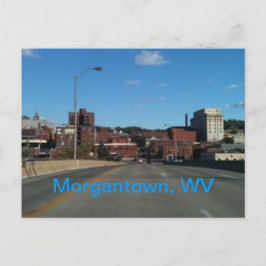 Foto van de horizonbriefkaarten van Morgantown WV Briefkaart