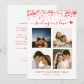 Foto van de Kaart van het moderne Manuscript Red H (Voorkant / Achterkant)