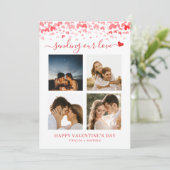 Foto van de Kaart van het moderne Manuscript Red H (Staand voorkant)