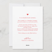 Foto van de Kaart van het moderne Manuscript Red H (Achterkant)