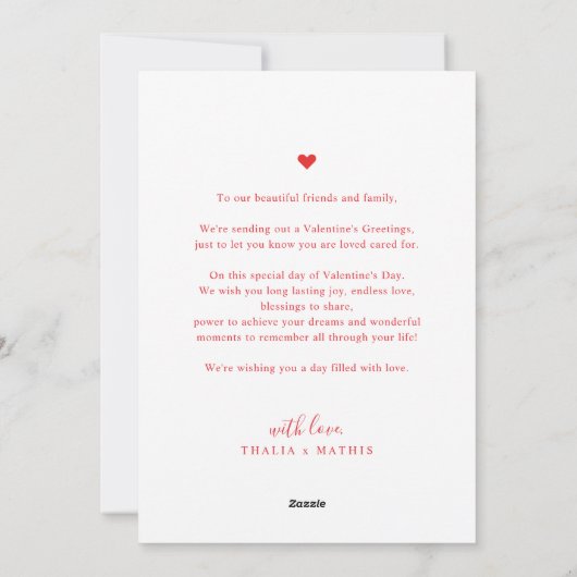 Foto van de Kaart van het moderne Manuscript Red H (Achterkant)