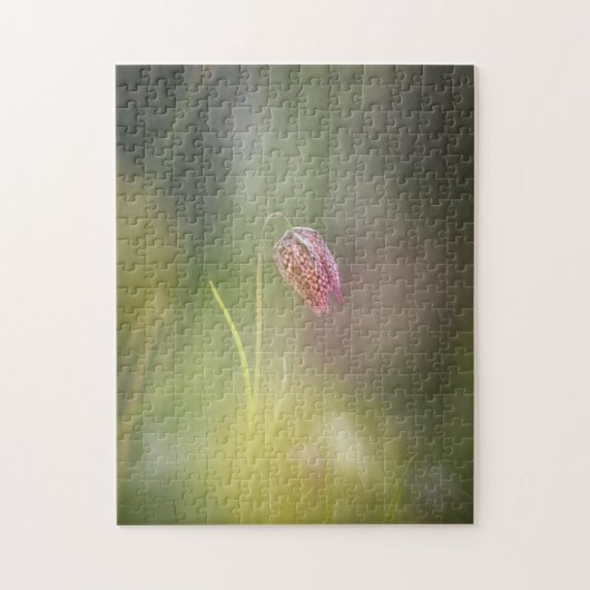 Foto van de kauwbloem Natuur Legpuzzel (Verticaal)