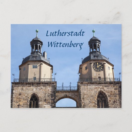 Foto van de kerk Lutherstadt Wittenberg St. Marien Briefkaart (Voorkant)