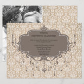 Foto van de Kroonluchter van de Partij van het Kaart (Voorkant / Achterkant)