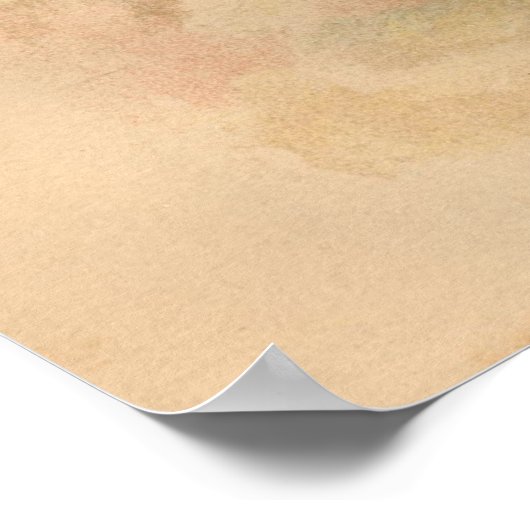  foto van de  kunstdrukken van de gevlekte diersoo poster (Hoek)