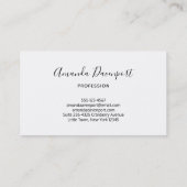 Foto van de kust van het eiland en tropisch Zee Visitekaartje (Achterkant)