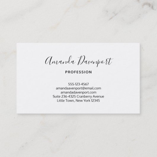 Foto van de kust van het eiland en tropisch Zee Visitekaartje (Achterkant)