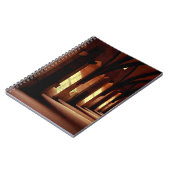 Foto van de lege gang notitieboek (Linkerzijde)