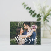 Foto van de liefdevolle moderne kalligrafie briefkaart (Staand voorkant)