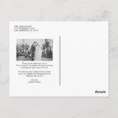 Foto van de liefdevolle moderne kalligrafie briefkaart (Achterkant)