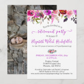 Foto van de liefhebbende Rozen Floral Retirement P Kaart (Voorkant / Achterkant)