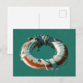 Foto van de Life Ring Art Briefkaart (Voorkant / Achterkant)