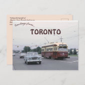  foto van de Long Branch Street Car Toronto Briefkaart (Voorkant / Achterkant)