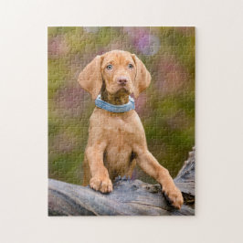 Foto van de luidop in het Hongaars Vizsla Dog Legpuzzel
