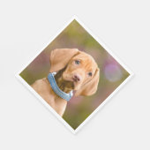 Foto van de luidop in het Hongaars Vizsla Dog Servet (Hoek)