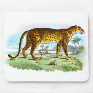 foto van de luipaard Mousepad Muismat