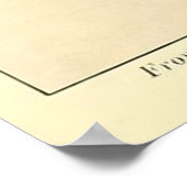 Foto van de  Maine Lobster (1895) Poster (Hoek)