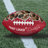 Foto van de meest geliefde vaders van papa bevesti american football