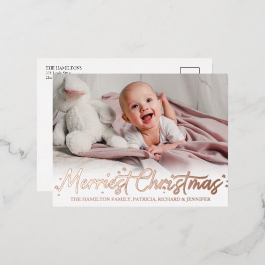 Foto van de Merriest Kerstmis: Aankondiging van de (Voorkant / Achterkant)