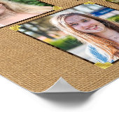 Foto van de middelbare school Collage Rustic Burla Poster (Hoek)