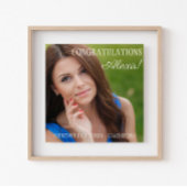 Foto van de middelbare school - Gefeliciteerd naam Poster