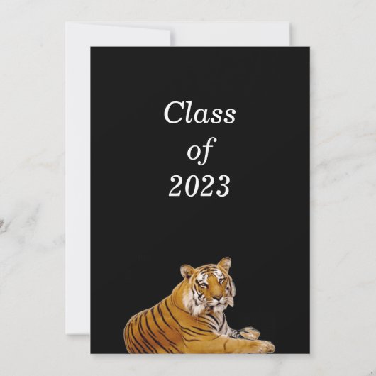 Foto van de middelbare school of de universiteit A Kaart (Achterkant)