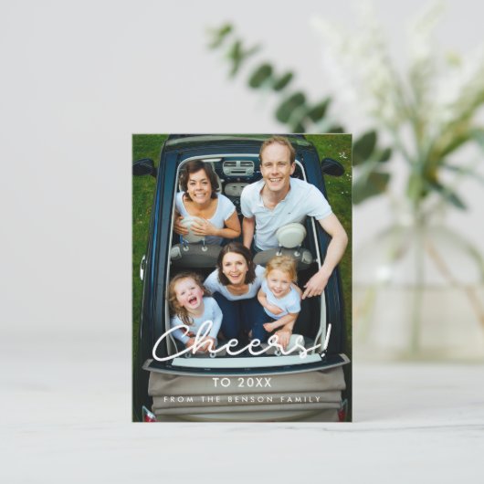 Foto van de miniatuur van de feestdag briefkaart (Staand voorkant)