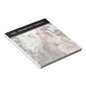 Foto van de minimalistische familie notitieblok (Schuin)