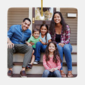 Foto van de minimalistische jaarreeks keramisch ornament (Achterkant)