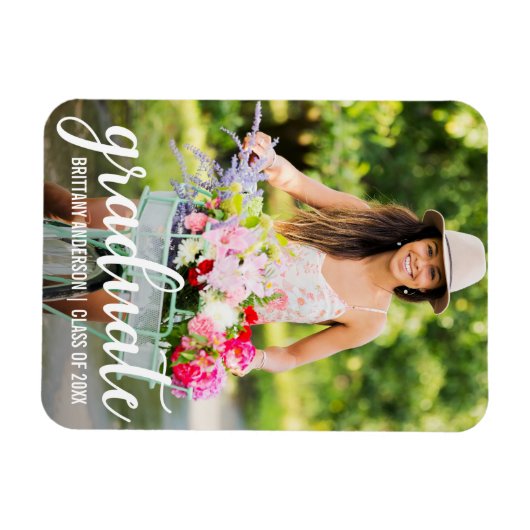 Foto van de moderne Afstuderen Magneet (Horizontaal)