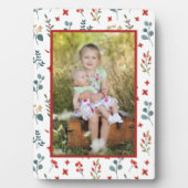 Foto van de moderne botanische feestdag fotoplaat (voorkant)