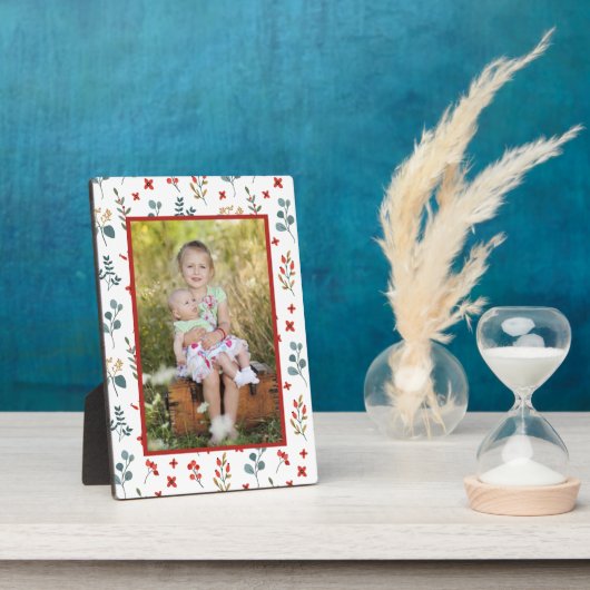 Foto van de moderne botanische feestdag fotoplaat (Zijkant)