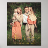 Foto van de moderne Elegant Typografie Folie Afdrukken (Voorkant)