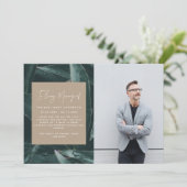 Foto van de moderne elegante grief-herinnering (Staand voorkant)