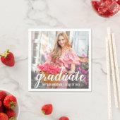 Foto van de moderne Graduation Party Servet (Insitu)