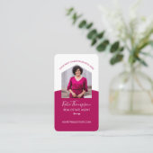 Foto van de moderne Home Professional Real Estate  Visitekaartje (Staand voorkant)