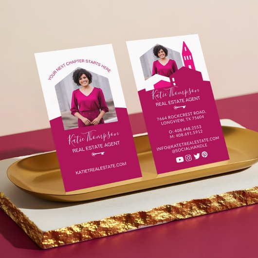 Foto van de moderne Home Professional Real Estate  Visitekaartje