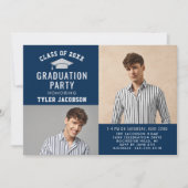 Foto van de moderne marine- en Silver Graduation P Kaart (Voorkant)