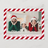 Foto van de moderne Merry Red Stripes