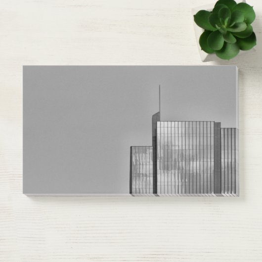 Foto van de moderne, moderne stedelijke architectu post-it® notes (Kantoor)