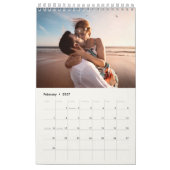 Foto van de moderne Passen getrouwd van het huweli Kalender (Feb 2027)