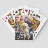 Foto van de moderne penseel pokerkaarten (Achterkant)