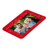 Foto van de moderne Red Valentijnsdag van het Manu Magneet (Linkerzijde)