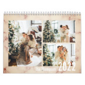 Foto van de moderne Roos Gold Marble Kalender (Hoes)