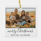 Foto van de moderne serie kerstmis keramisch ornament (Voorkant)