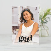 Foto van de moderne vetgedrukte zwarte witte afstu kaart (Staand voorkant)