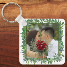 Foto van de moderne Waterverf Greenery Wedding