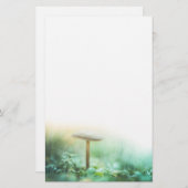 Foto van de Natuur van de paddenstoel Briefpapier (Voorkant / Achterkant)